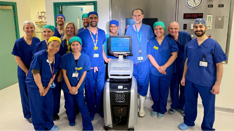The NanoKnife team at Wexham Park Hospital