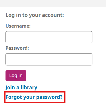 Image of the link to click to active a user's account