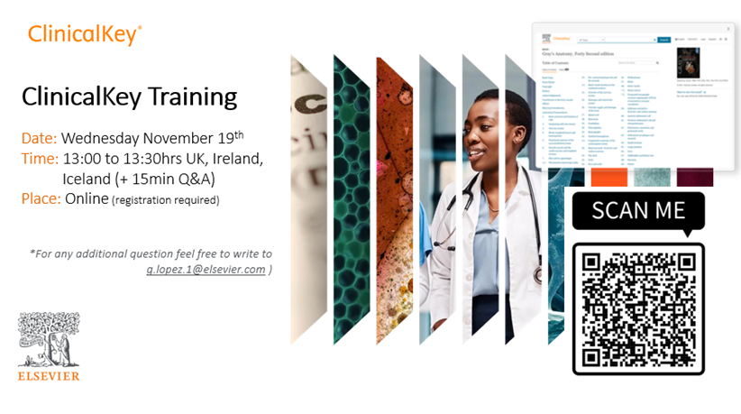 Clinical key training flyer