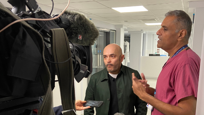 ITV Dr Subodh Tote and Anwar Chaudhri