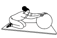Child's Pose Side Flexion with Stability Ball.png