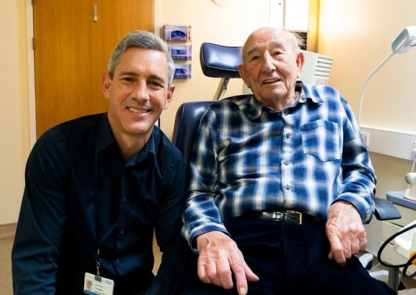 Mr Tom Poole and Cecil Farley