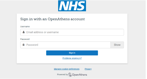 How to access Libby step 7 sign in with Open Athens
