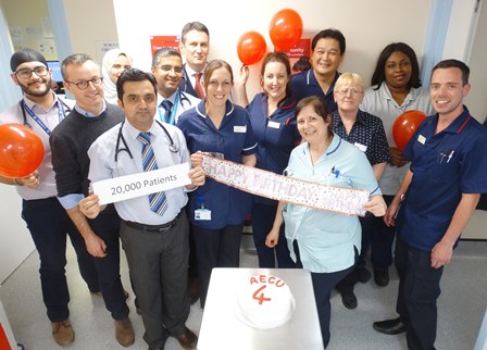 Wexham Park Hospital's ambulatory emergency care unit staff
