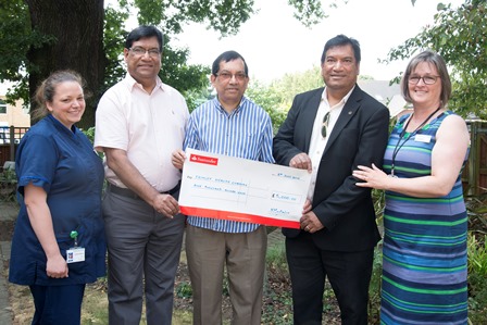Family's £5k gift to Wexham Park
