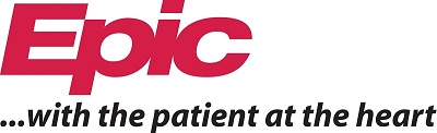 Epic logo 'with the patient at the heart'