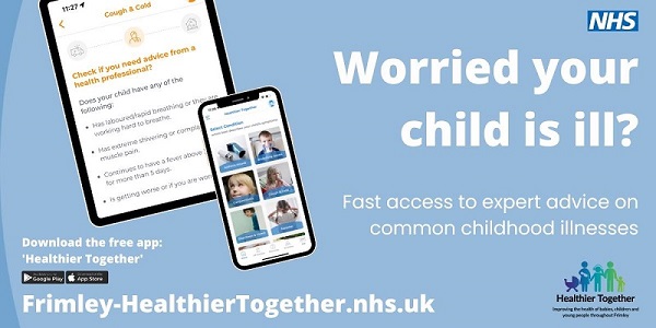 worried your child is ill - Healthier Together